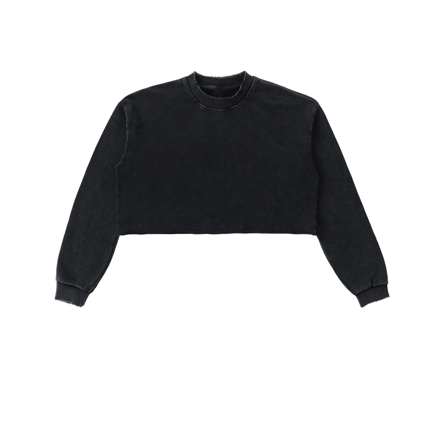 Premium Cotton Crop Sweatshirt